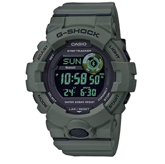 Reloj G-SHOCK GBD-800UC-3 – Deportivo en Verde Militar con Bluetooth y Contador de Pasos Reloj G-SHOCK GBD-800UC-3 verde militar con Bluetooth y funciones deportivas avanzadas