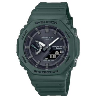 Casio G-Shock GA-B2100-3A – Reloj Verde Militar con Bluetooth y Carga Solar Reloj Casio G-Shock GA-B2100-3A verde militar con Bluetooth y carga solar