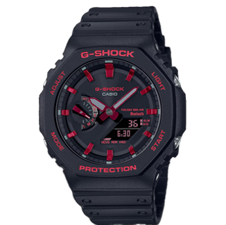 Casio G-Shock GA-B2100BNR-1A – Reloj Negro con Detalles en Rojo, Bluetooth y Carga Solar Reloj Casio G-Shock GA-B2100BNR-1A negro con detalles en rojo, Bluetooth y carga solar