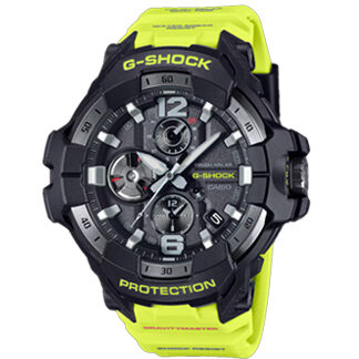 Reloj G-Shock GR-B300RY-1A9 con Detalles en Verde y Amarillo – Reloj Original para Hombre, Resistente y Funcional