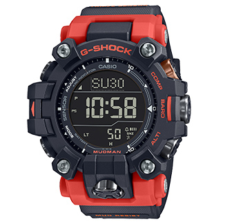 G-SHOCK GW-9500-1A4 – Reloj Original Casio Negro Naranja | G-SHOCK Perú Reloj original Casio G-SHOCK GW-9500-1A4 en negro y naranja, ideal para aventura y outdoor, disponible en Perú.