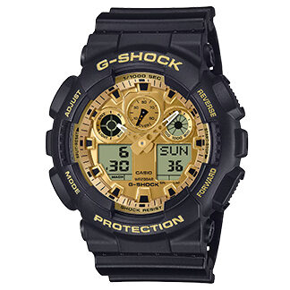 Casio G-Shock GA-100GGB-1A9 reloj analógico-digital negro y dorado
