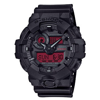 Reloj Casio G-Shock GA-700BBR-1 original con diseño deportivo y resistente