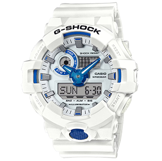 Casio G-Shock GA-700HDS-7 – Relojes Originales para Hombre en Perú Casio G-Shock GA-700HDS-7 blanco, reloj original para hombre